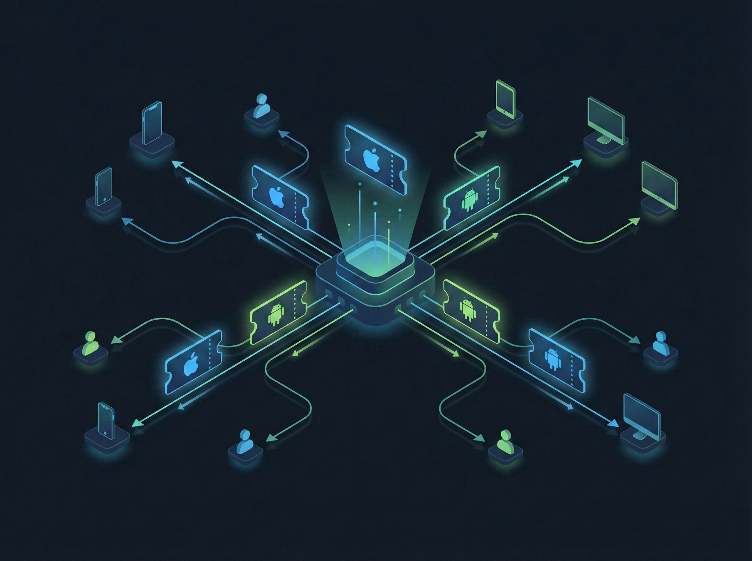 Code distribution flow